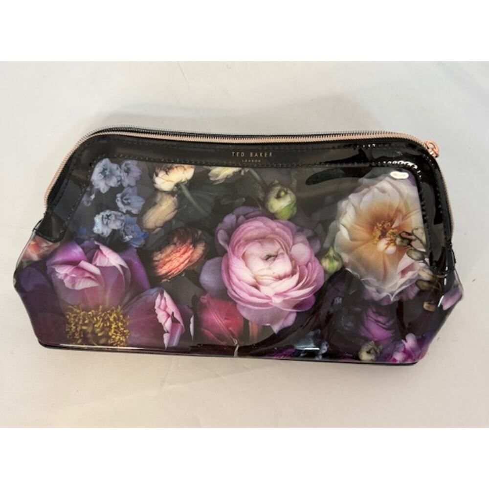 Ted Baker London Large Hudson Flora Wash Toiletry Cosmetic Make Up Bag